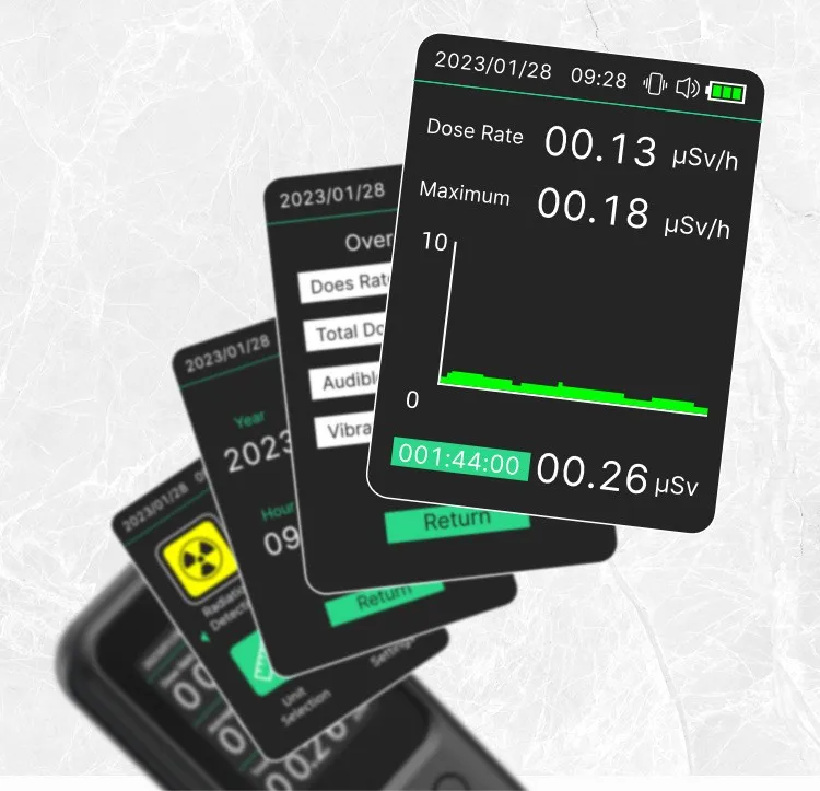 PROFESIONAL GEIGER COUNTER NUCLEAR RADIATION DETECTOR