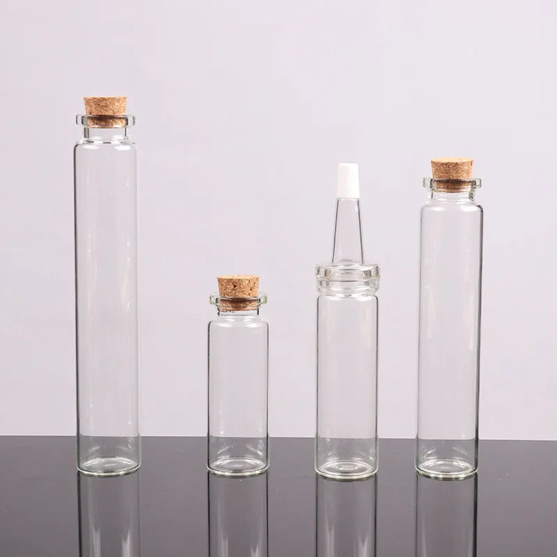 100ml mini Glass Vials large test tube With Cork Stopper 47mm Bottle Diameter