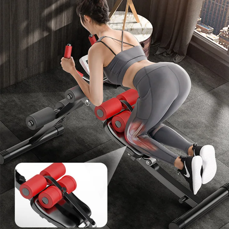 High-quality weightlifting stool, safe abdomen machine, multi-functional fitness equipment, adjustable supine board