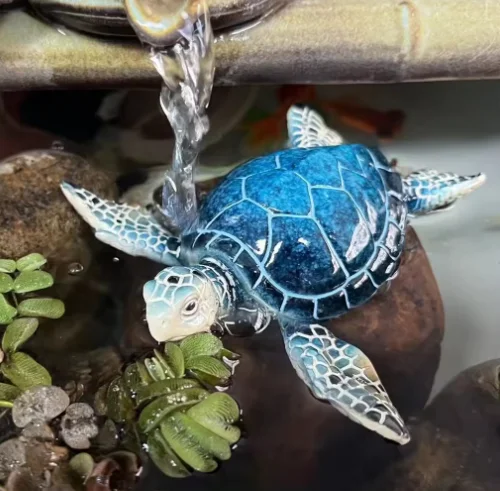 resin decorations Maldives fish marine animal guest Bahamas souvenirs refrigerator stickers sea turtle statue