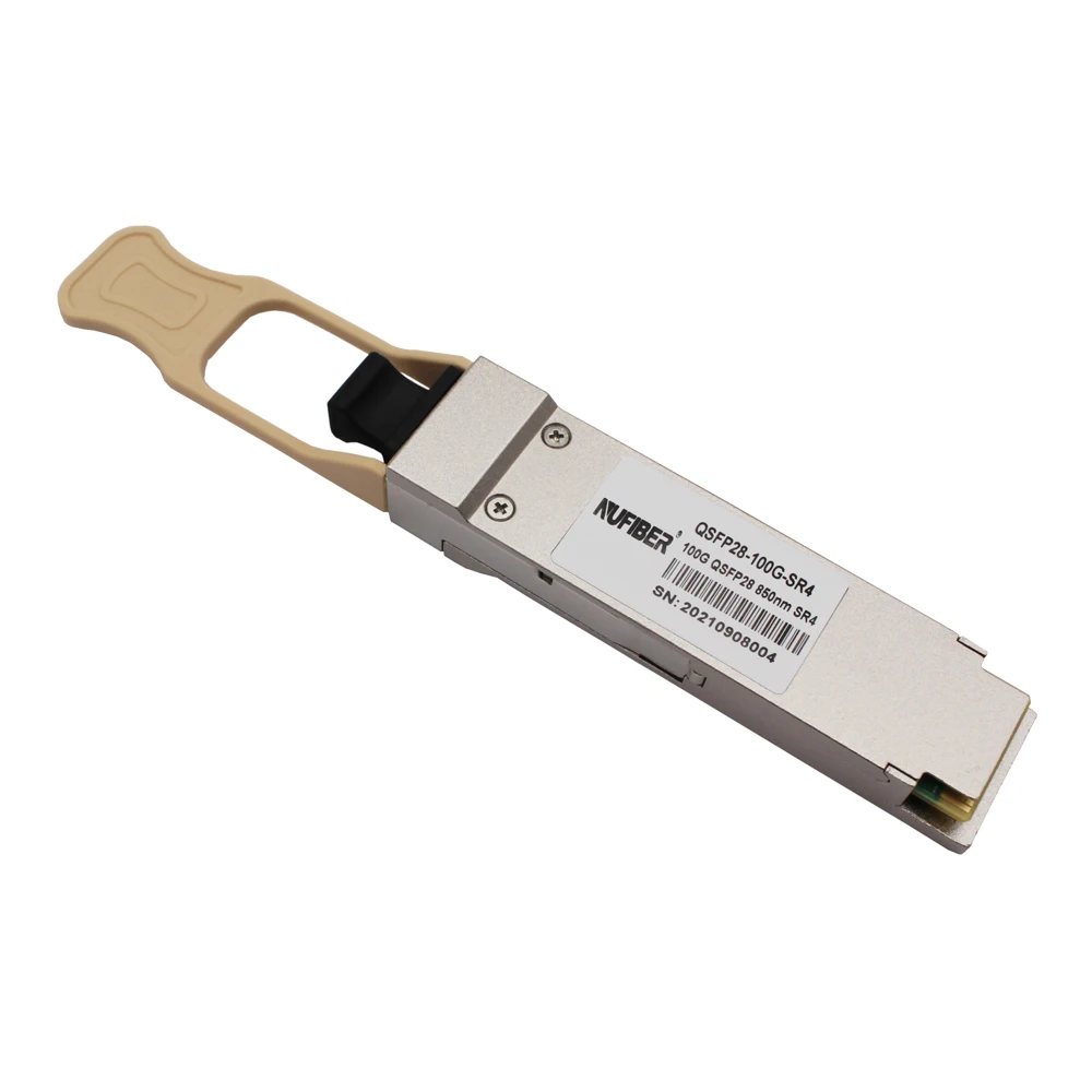 100Gbps QSFP28 MPO SR4 850nm 100 Gb/s модули MTP-12 волокна MMF 100Gbp/s OM3/OM4 100M оптический трансивер