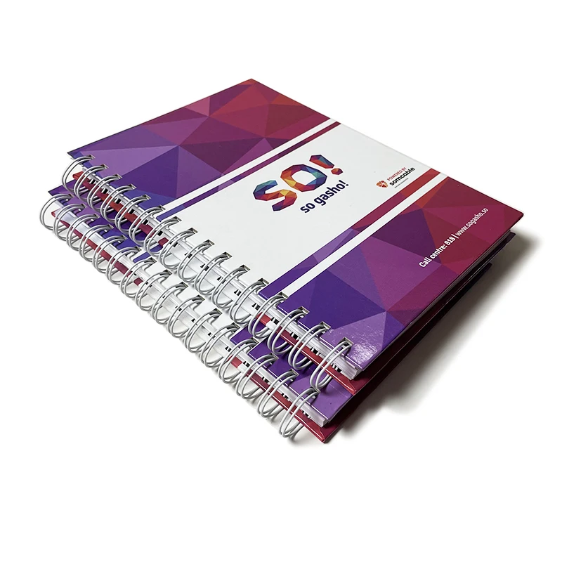Custom Printing Spiral Hardcover A4 A5 Luxury Agenda Monthly Weekly Daily Budget 2026 Planners And Diary Journal Notebooks