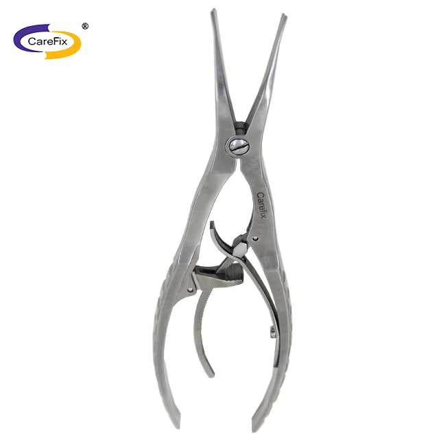 orthopaedic surgical instrument sets long nose plier and curved jaw plier