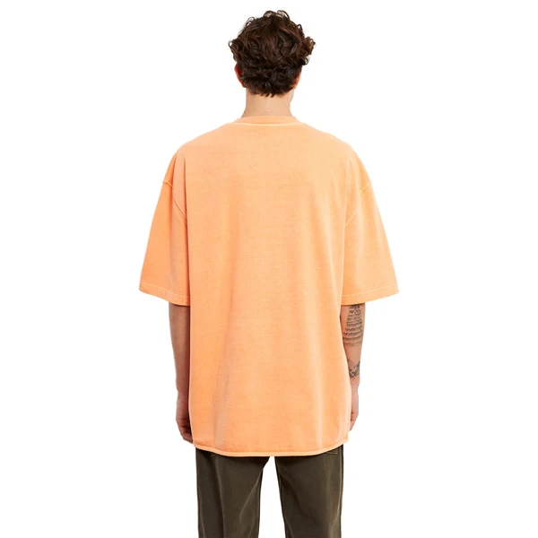  Wholesale custom LOGO embroidery printing High quality short sleeve 100% heavy cotton oversized t shirt