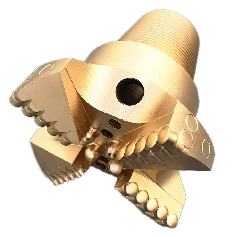 Fast Drilling 178mm PDC Drag Bit  Steel Body Diamond Water Drilling Bit