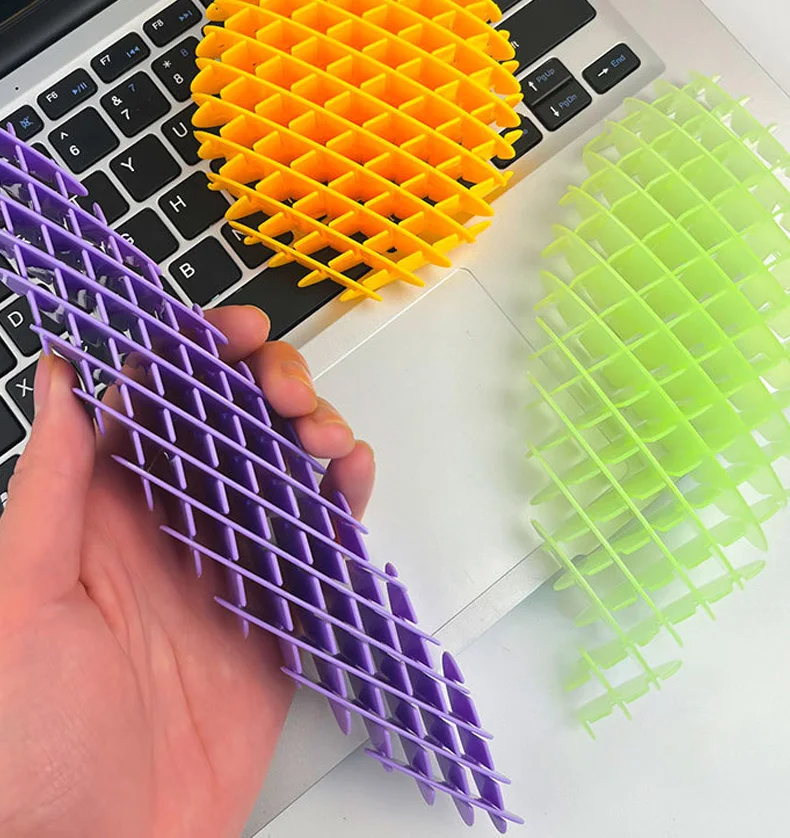 2024 Novelty Contort Squeeze Toys Stress Relief Morph Worm Fidget Toy Funny Decompression Worm Toy for Kids and Adults