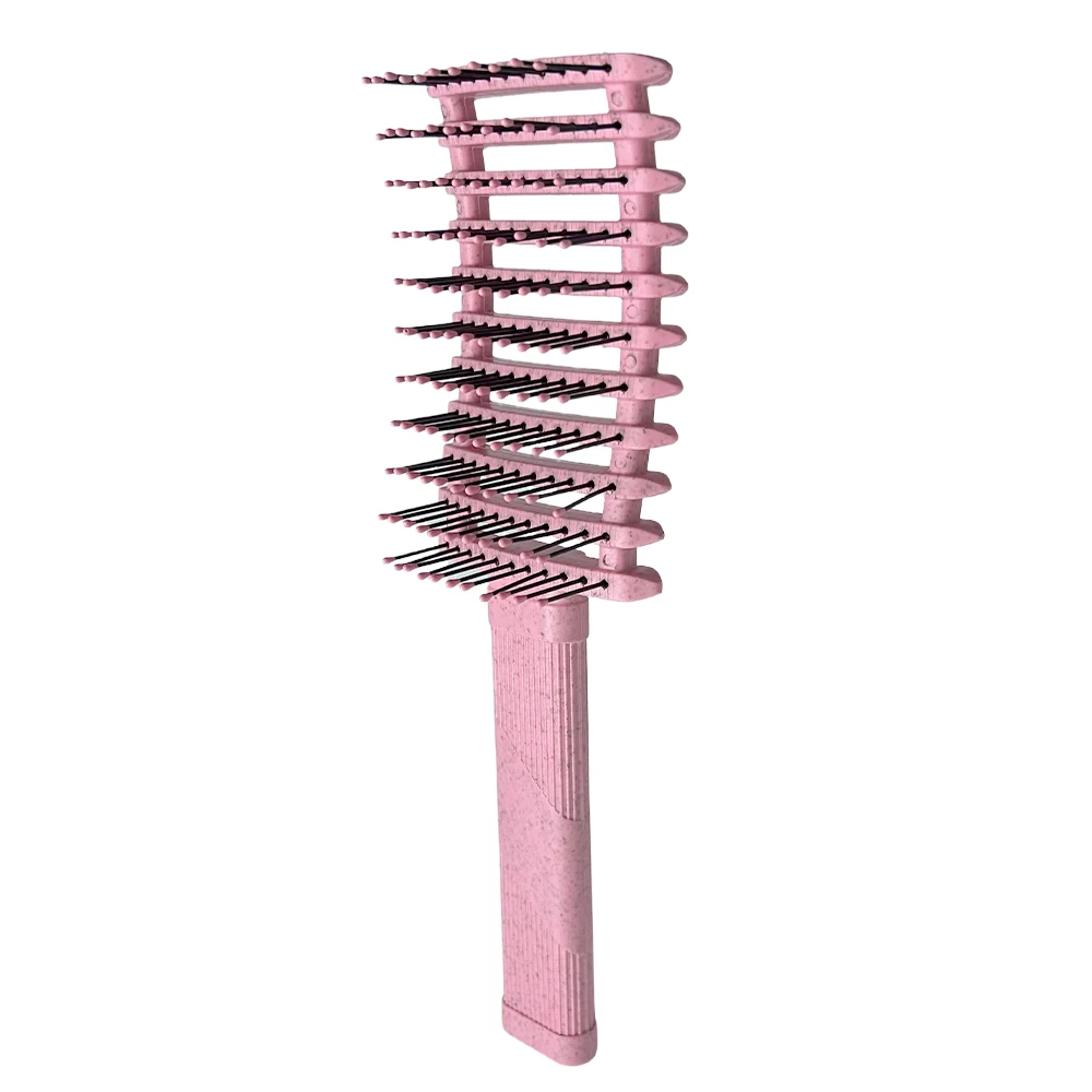 Beauty Styling Magical Brush Make Hair Shiny & Healthier Curved and Vented Detangler hair Brush