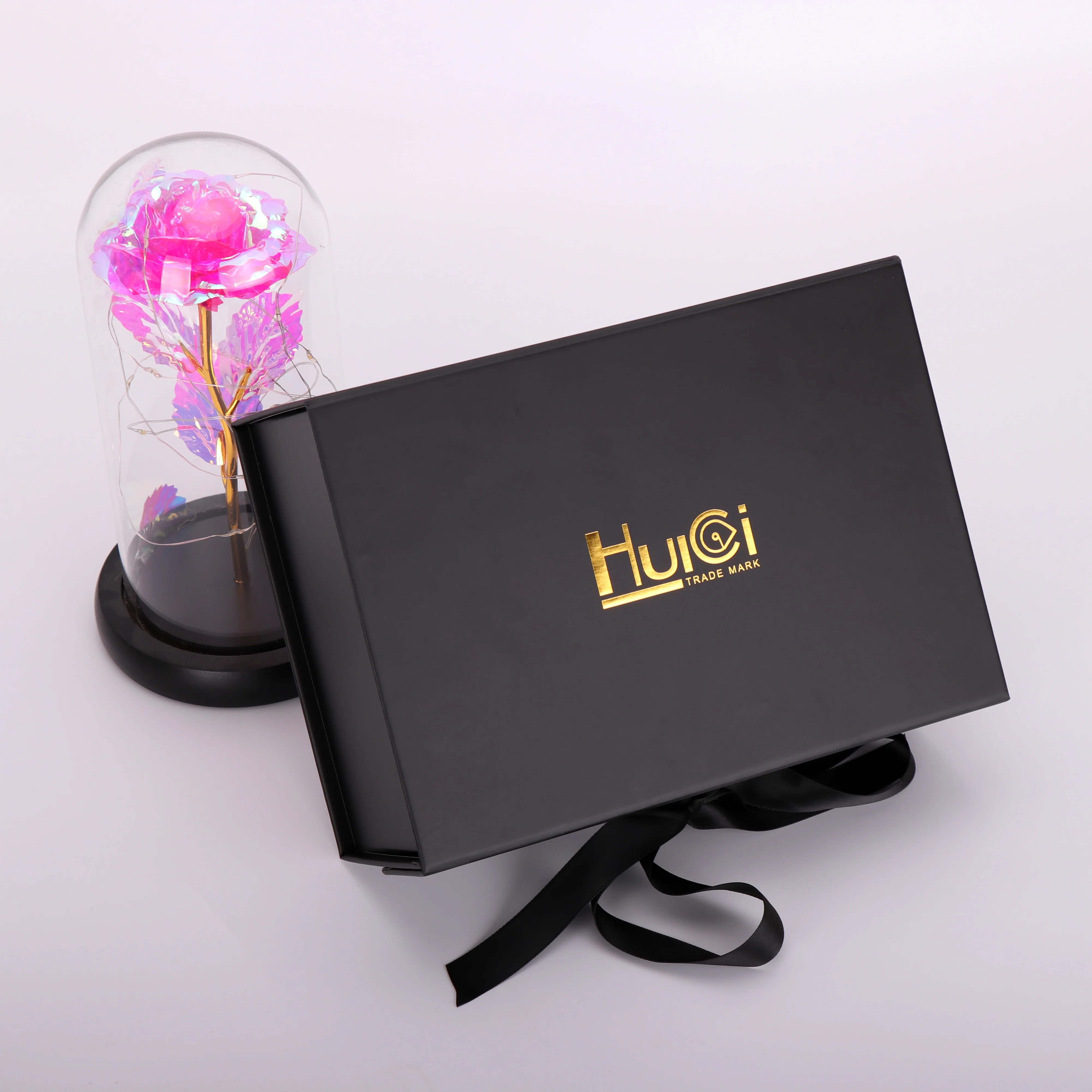 Custom Logo Gift Box Clothing Shoe Product Packaging Box Luxury Magnetic Jewelry Box With Handle