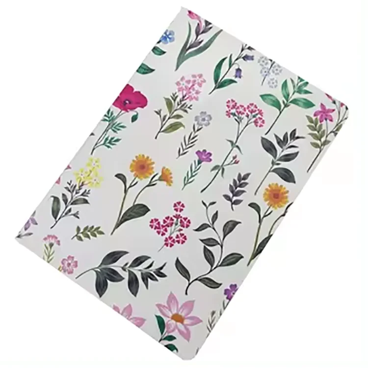Custom Wholesale Floral Sublimation A4 A5 Hard Cover School Paper Lined Journal Notebook