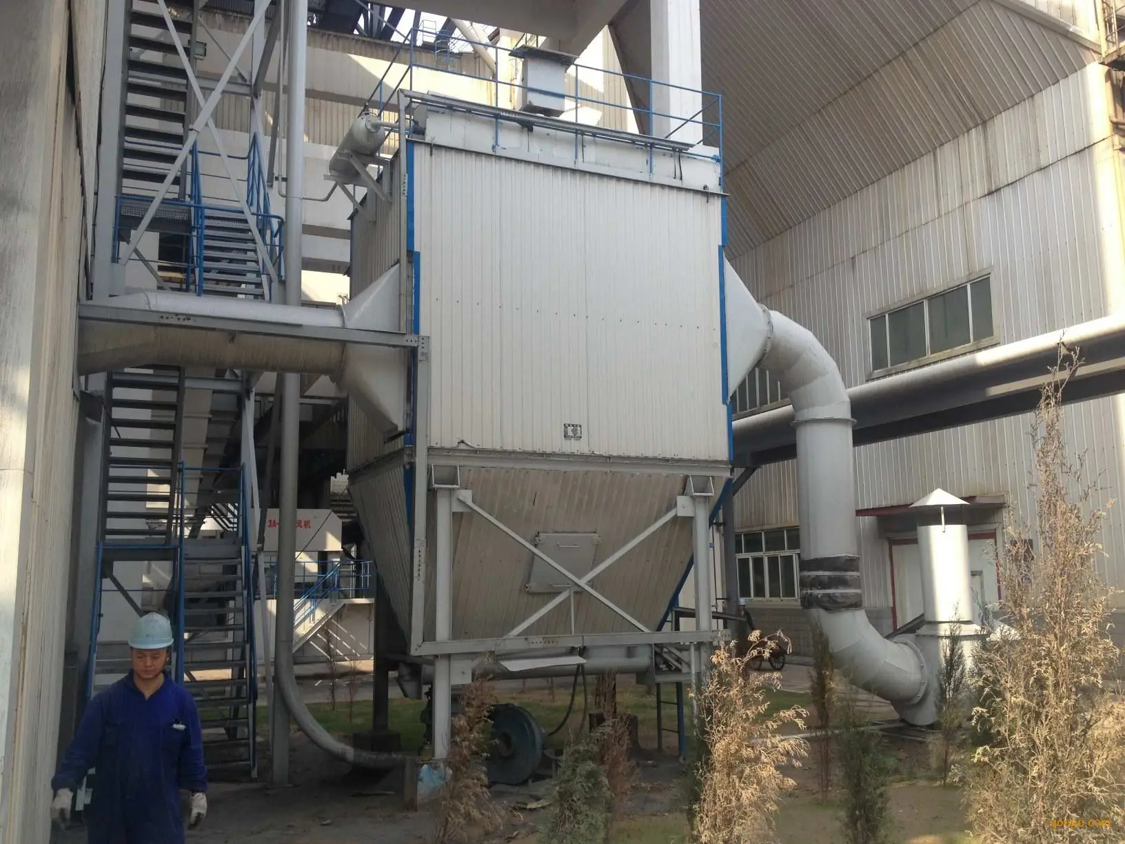High Quality Fm300 75kw Esp Pulsa Jet Dust Collector Electrostatic Dust Collector Dust Extrction System For Wood Saw Machine