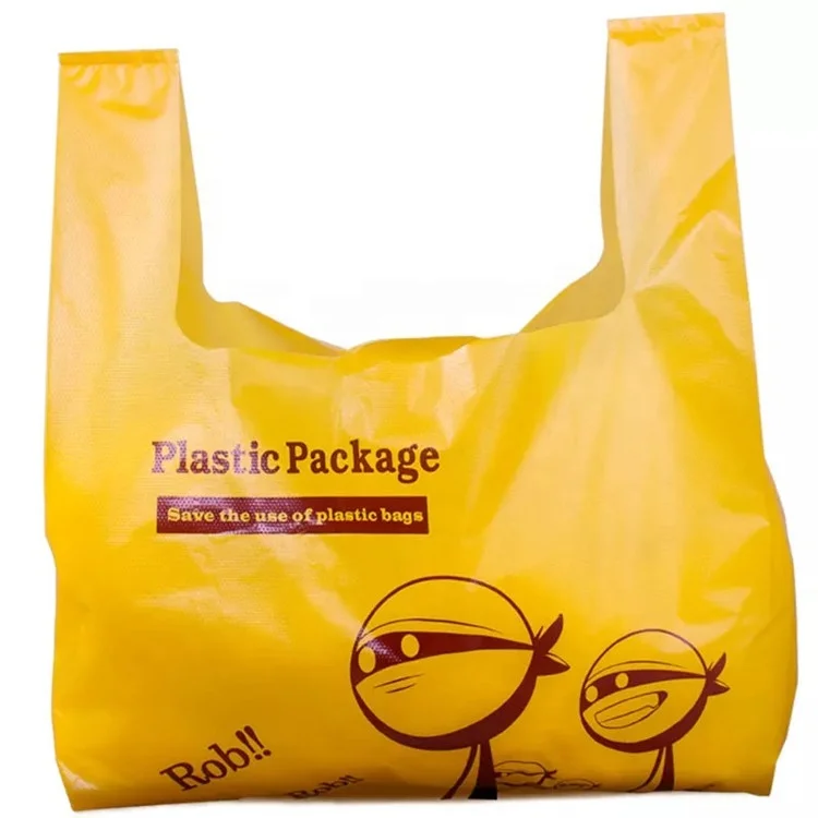 
2021 China Suppliers Factory Wholesale Accept Logos Plastic Shopping Bag in Packaging Bags for Food 