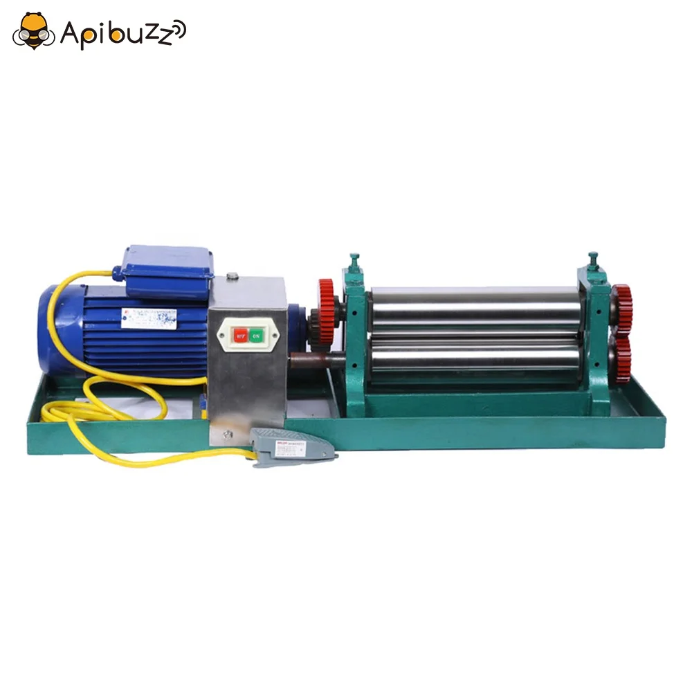 310 мм/450 мм Электрический пчелиный воск плоский лист мельница машина ролика тональный крем тиснения пчеловодческий Инвентарь: инструмент для домашних животных