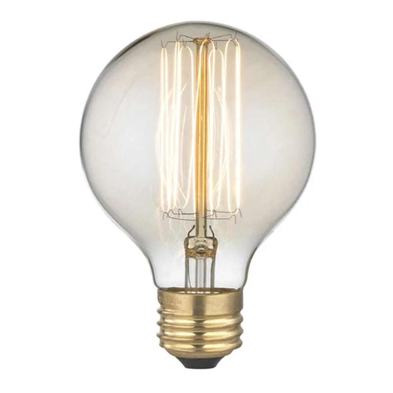 G80 Spiral Edison light bulb 40W 220V E27 Globe Vintage Decorative Light lamp Antique Fancy Light Bulb