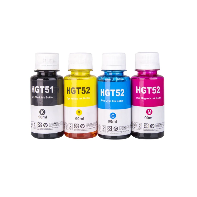 GT51 GT52 refill dye ink for HP Deskjet GT5810 GT5820 GT5830 GT5840 GT5850