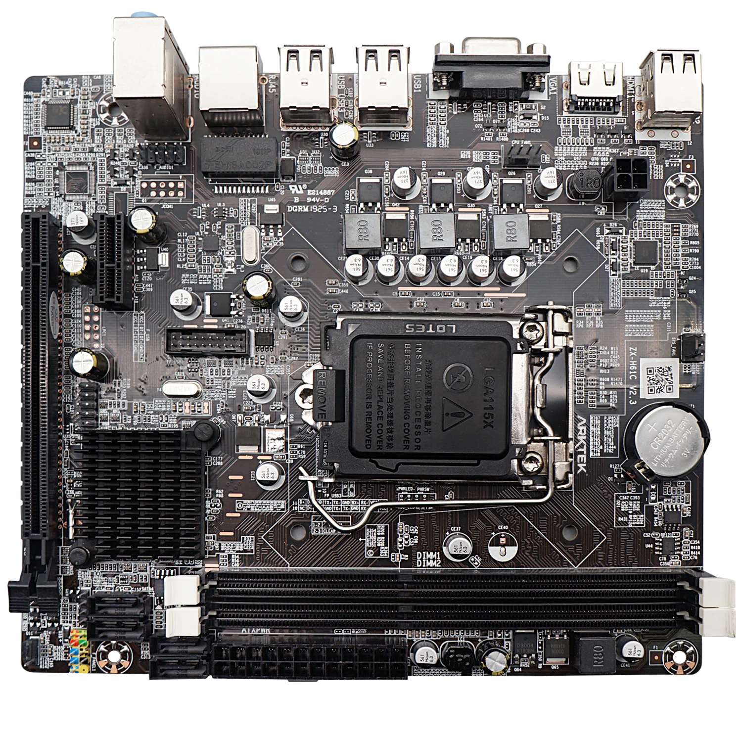 H61 socket LGA1155 wholesale desktop Gaming Motherboard