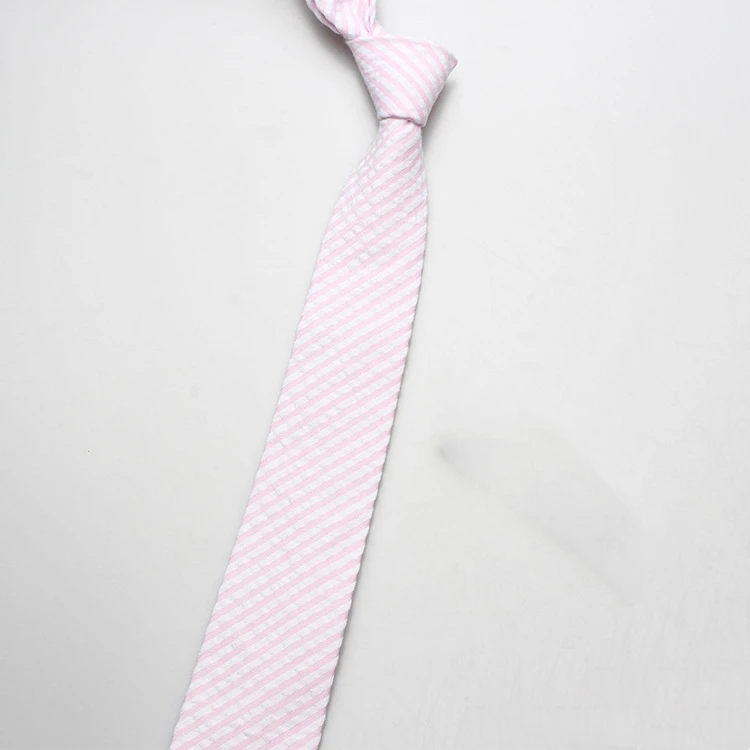brand new men casual cotton neckties stripe ties for wholesale