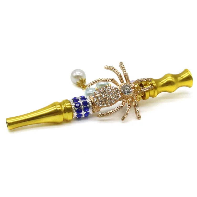 Hot Sale Metal Hookah Mouth Shisha Holder Metal Hookah pipe Smoking Accessories Cheap Handmade Hookah Mouth Tips