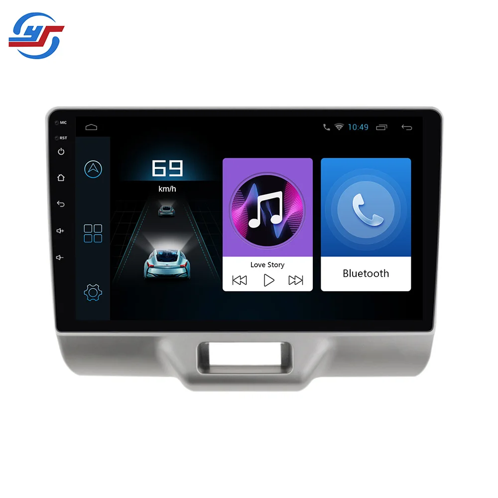 9' Android 10 2 Din Car Video Dvd Player Touch Screen Head Unit Android Car Radio For Suzuki Every 2016
