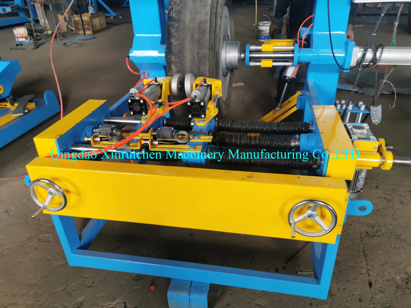 Automatic tire rasp machine / tire buffing machine / tire buffer