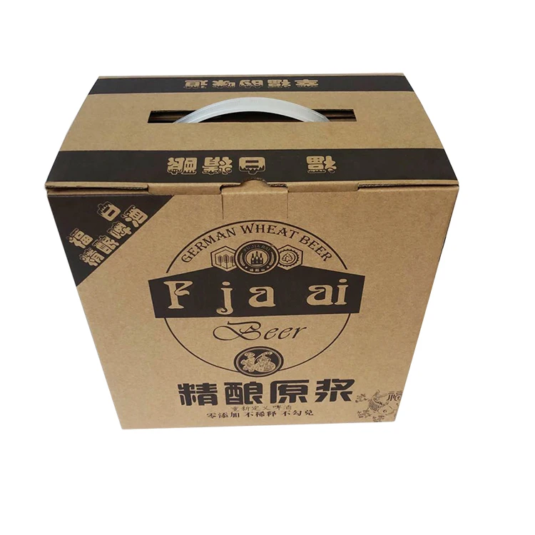 Factory Wholesale Custom Logo Corrugated Cardboard Natural Strawberry Flavored Milk Gift Box