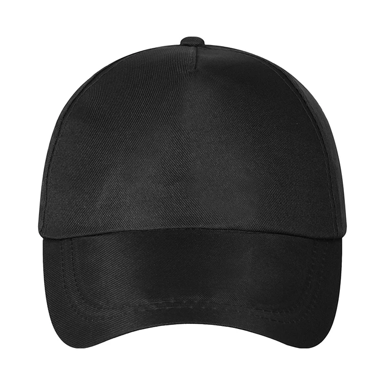 Custom Blank Baseball Cap Custom Badge 100% Cotton Embroidered Hat Polyester Fiber Sublimation Hat