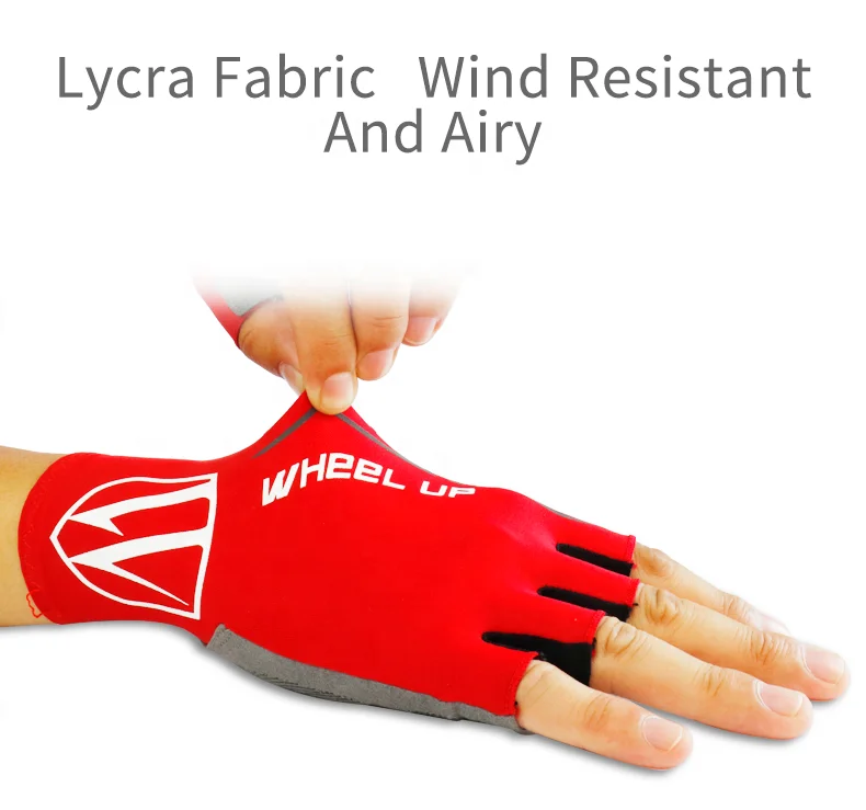 OEM Спортивные гелевые велосипедные перчатки WHEEL UP, дышащие охлаждающие гоночные Мотоциклетные Перчатки