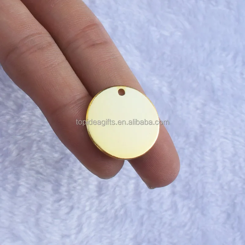 Sterling Silver Round Circle Disc Metal Stamping Blank Engraving Tags Jewellery Design