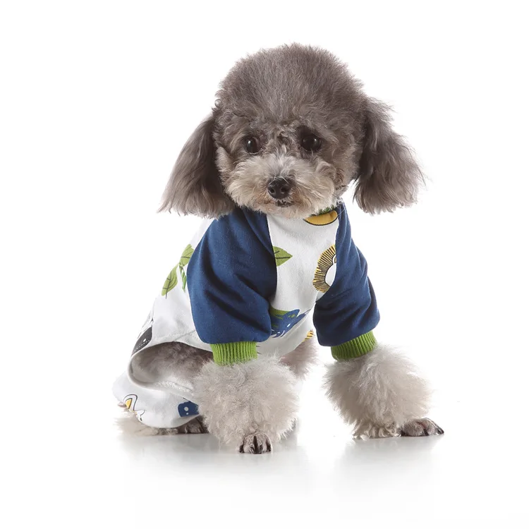 Promotion Pet clothing Home wear Pet clothes dog clothes with printing logo