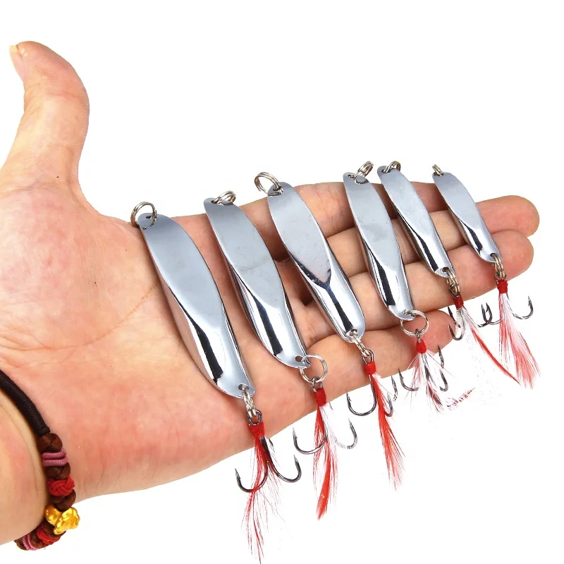 Fishing lures sinking Jigbait Metal Sequins Artificial bait Suitable for outdoor fishing, top ocean