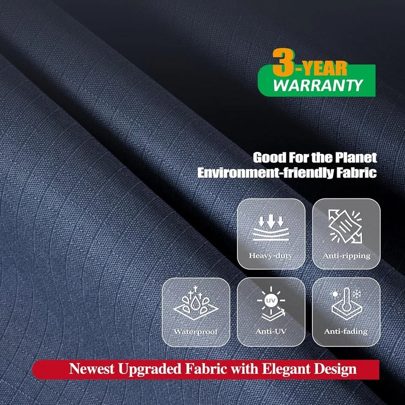 Heavy Duty Rainproof Windproof Polyester Oxford Rectangular Balcony Garden Table Sofa Outdoor Furniture Cover