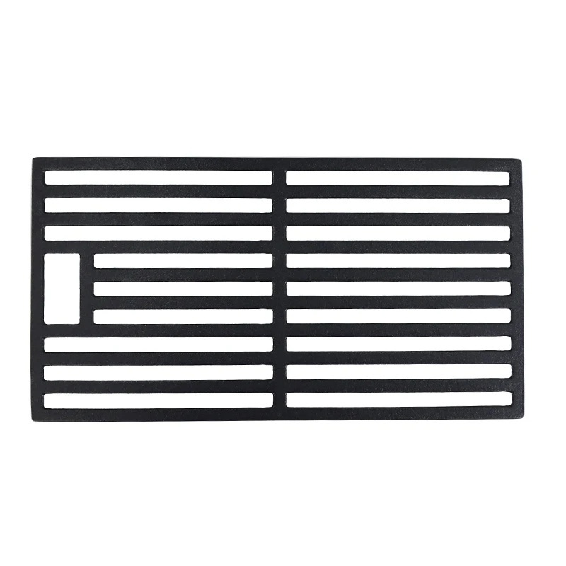 16' Portable Porcelain Cast Iron Grill Grate Replacement Parts for Weber