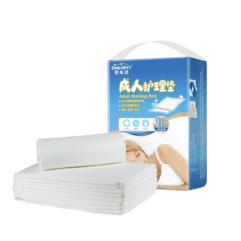 Custom logo wholesale price 60x90cm disposable medical incontinence underpads for adult