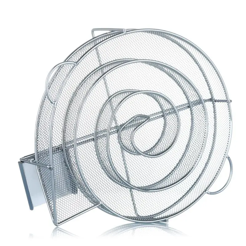 Stainless steel Cold Smoke Generator Round BBQ Smoker Box Grill Fish Salmon Meat