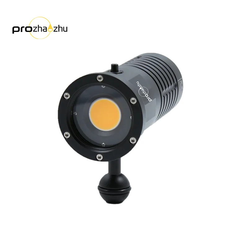 IP68 Underwater Diving Light 12000 lumen 120 Degrees Wide Angle COB Dive Lamp Rechargeable Waterproof Video Photo Film Light