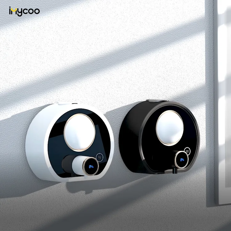 IMYCOO New Arrival Rechargeable Smart Wall-Mounted Soap Dispenser Bathroom Automatic Soap Dispenser With Display