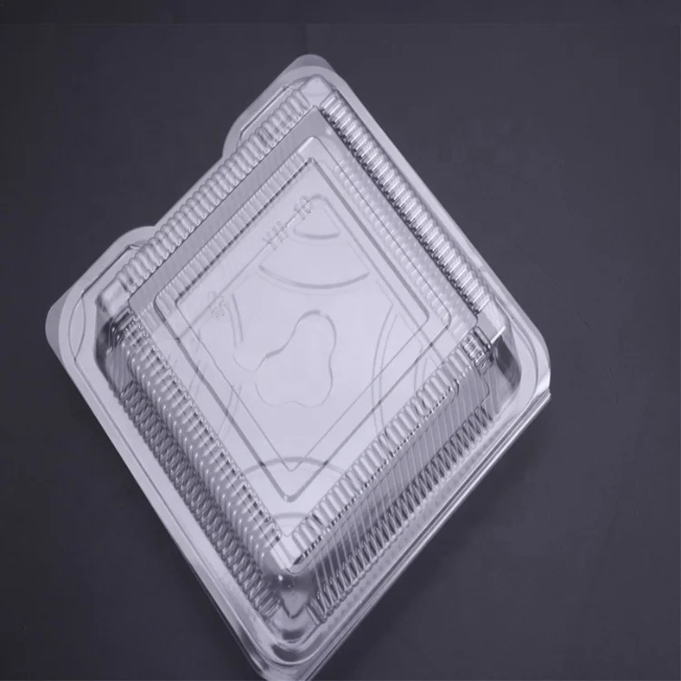 Custom Fresh Fruit Strawberry Transparent Packaging Box Disposable Plastic Clamshell Food Packing Container Machine