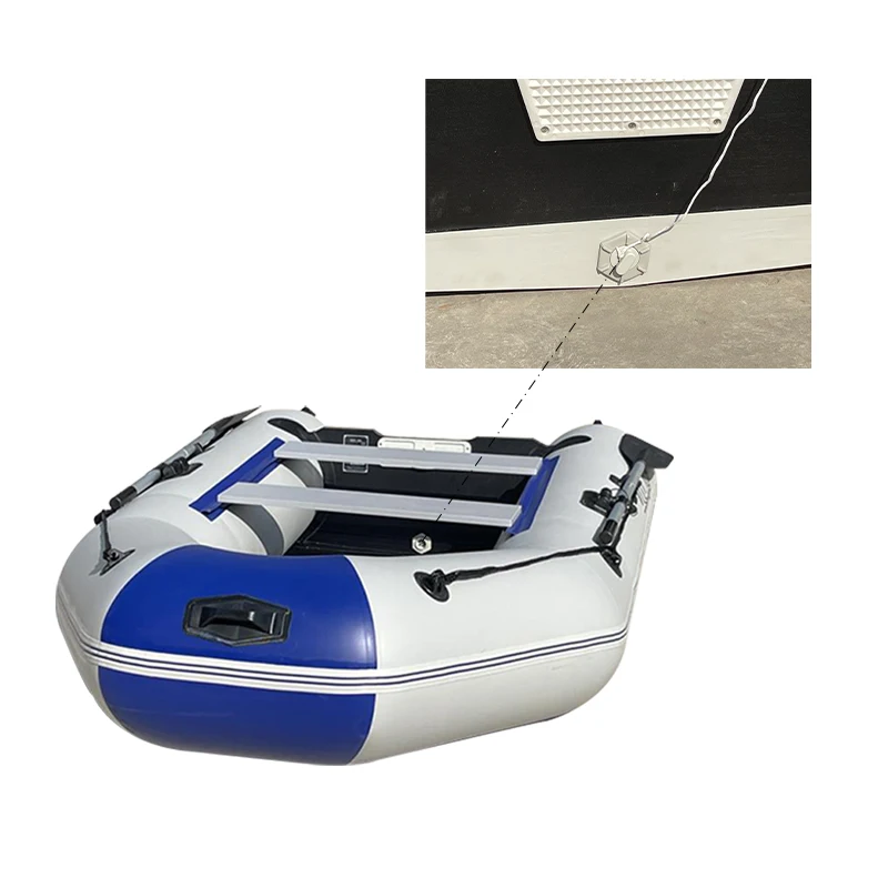 Надувная Лодка на солнечной батарее 4 человека 9 футов