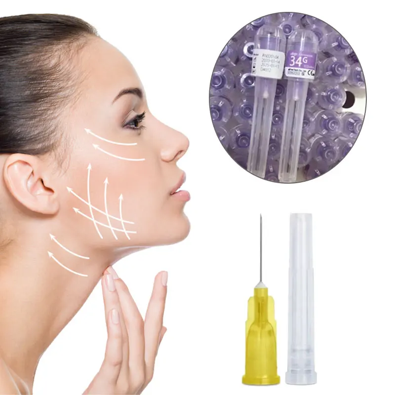 Medical Sterile sharp Tip Needle 30g 32G 34G sharp Cannula for mesotherapy needle