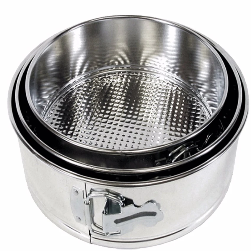 Kitchenware Baking Steel Pizza Pan with Holes Round Pizza Pan for Oven Bakeware Pizza Tray