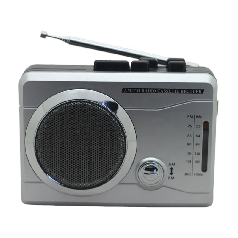 Tape Recorder With Am Fm Receiver Portable Walkman Portable Multiband Radio  Cassette Player