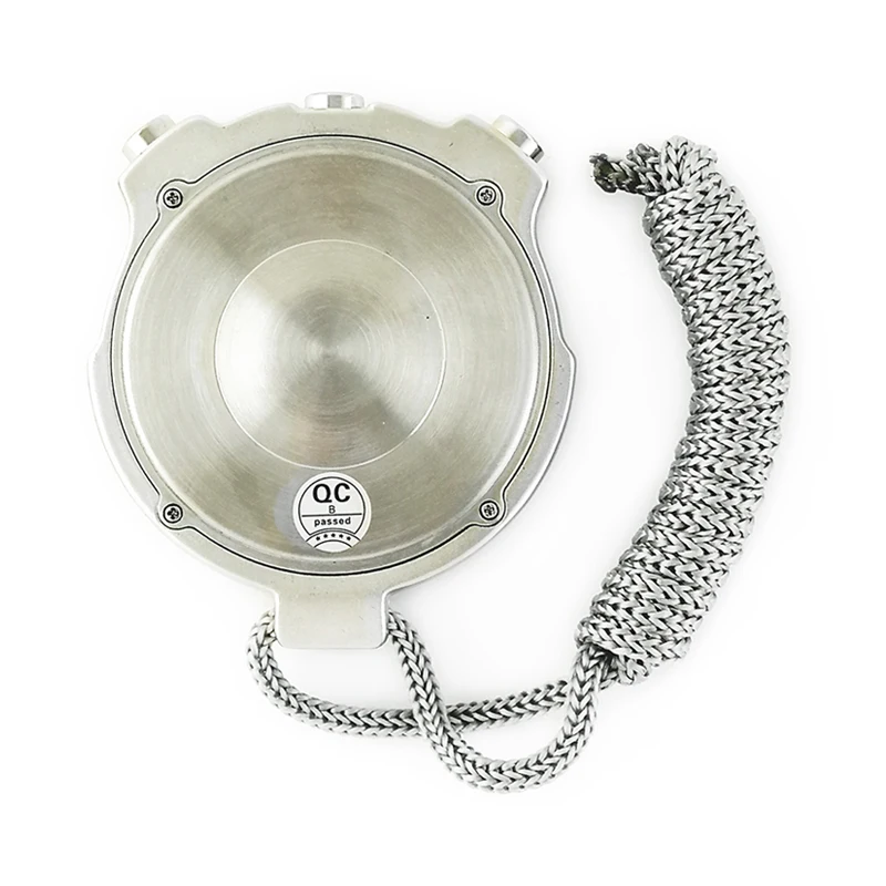 LEAP TF100F Wholesale Retail Silver Metal Case Professional Stopwatch Durable Lithium Battery Stop Watch Digital Timer