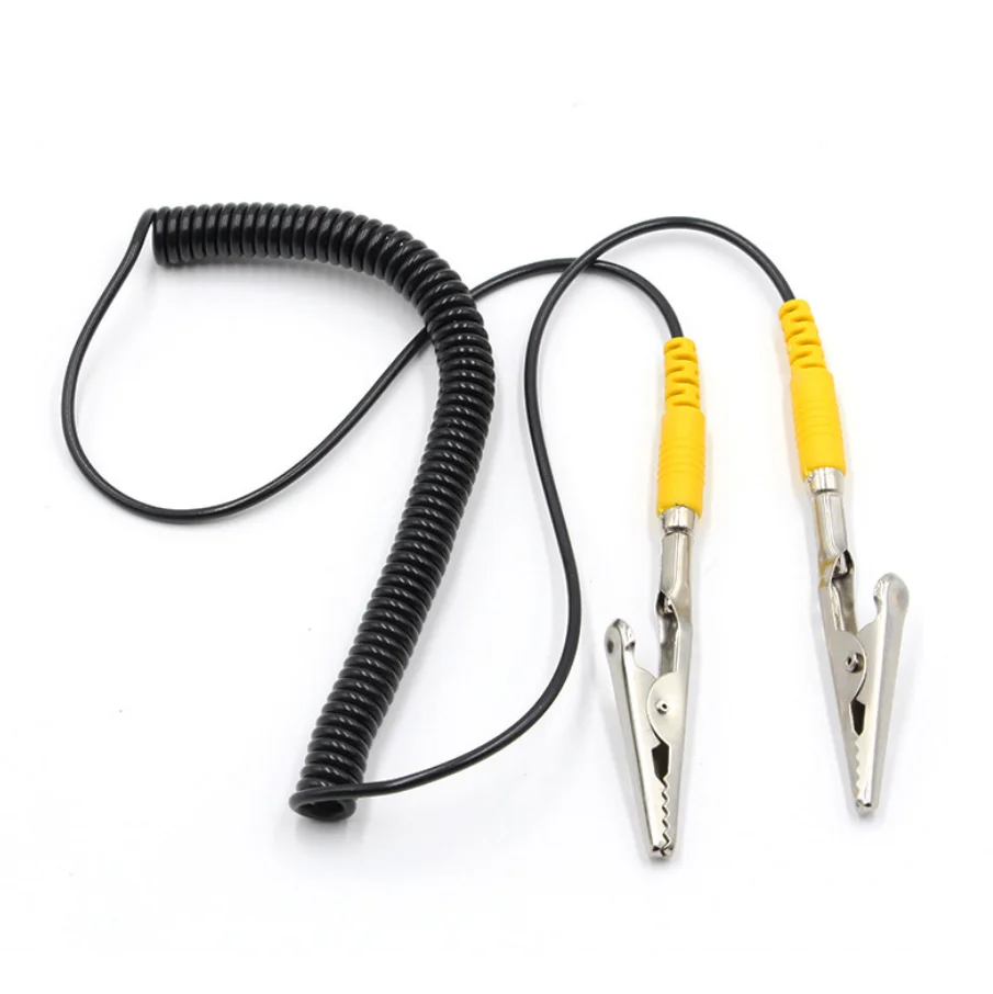 Esd Grounding Cord ESD Mat Snap Earthing Mat Grounding Cord For Table Mat