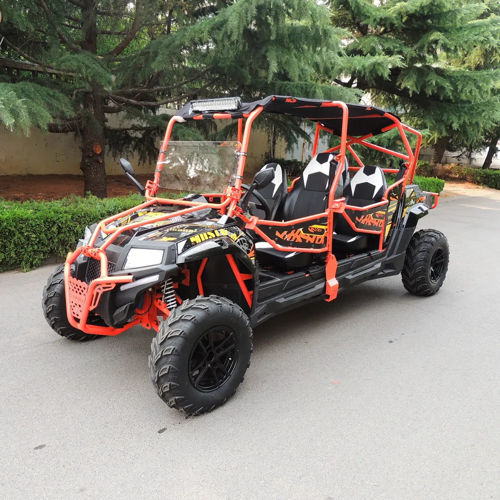 400cc fangpower side by side go karts 4x2 dirt bike utility vehicle  4 seater quad  utvs