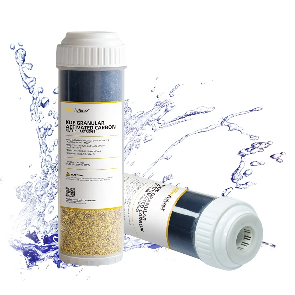 Heavy Metal Removal KDF 55 85 Filters Cartridge Granular Activated Carbon Filter Cartridge