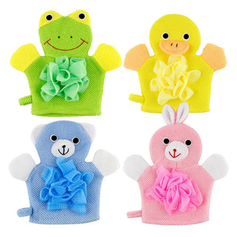 Shower Gel Bath Cloth Wash Back Exfoliating Body Massage Sponge Moisturizing Spa Skin Cloth Bath Gloves