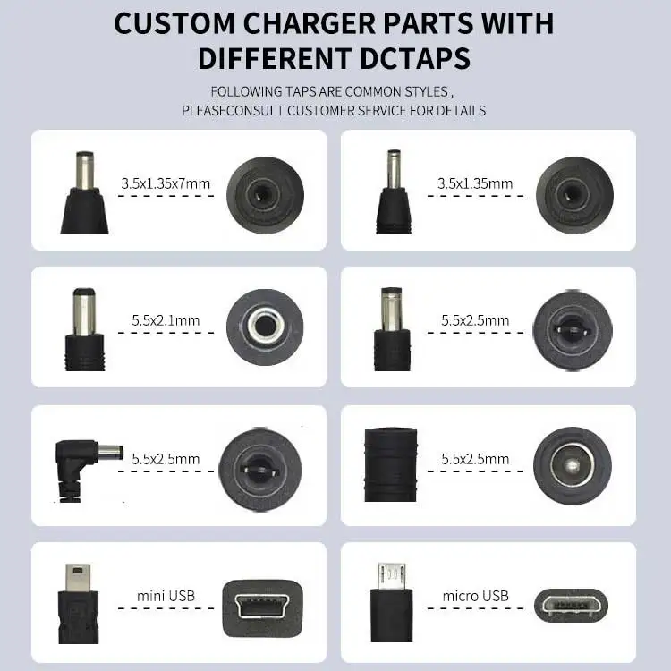 chanzeho03 Ac Interchangeable power adapter 24V Dc 500Ma 0.5A 1A 1.5A With Multiple Plug Eu Us Au Uk Cn For vacuum cleaner