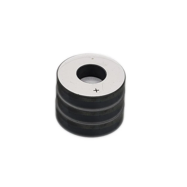 
High Quality PZT-8, PZT-4 Material Piezoelectric Ceramic Ring 