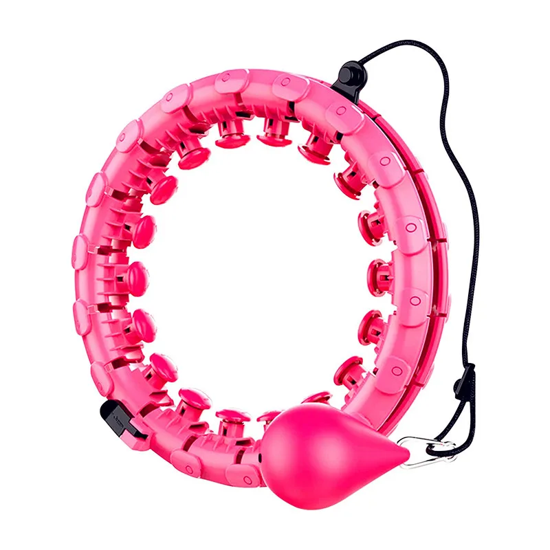 Оборудование для пресса, портативное регулируемое утяжеленное умное Хуло-обруч, Хула-обручи