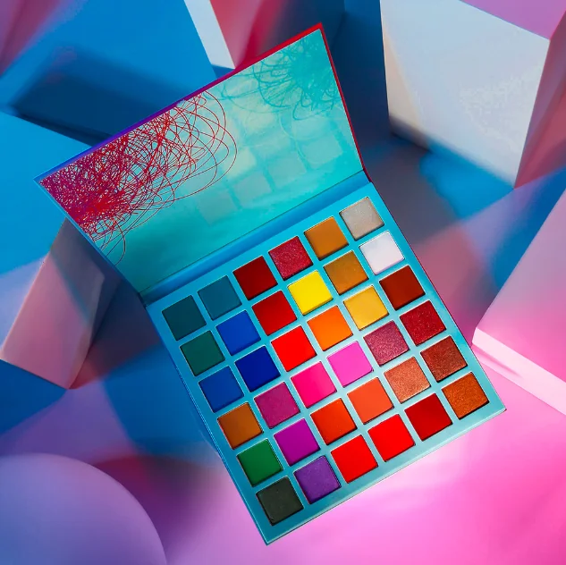 Good Quality High Pigmented Eyeshadow Palette Makeup Eyeshadow Powder Palette