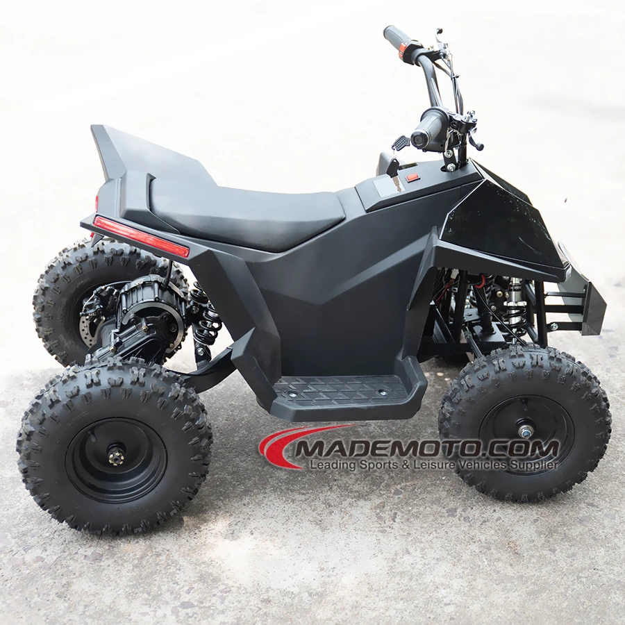 Customization Small Board And Desert Electric 4 Wheeler 500W Shaft Drive Kids Quad Bike ATV